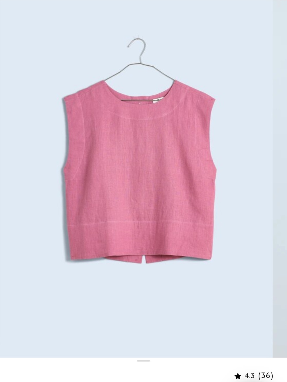 Madewell linen top
